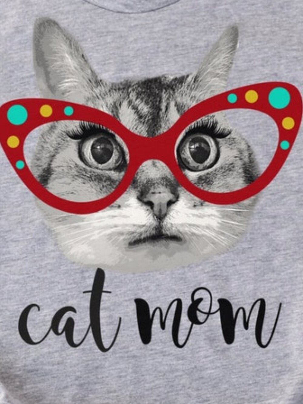 Cat Mom Shirt, Best Cat Mom Ever Shirt, Cat Mama Shirt, Funny Cat Shirt - Picture 2 of 3
